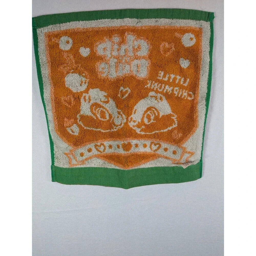 Disney Collection Chip 'n Dale Little Chipmunk Cotton Hand Towel Uchino Japan